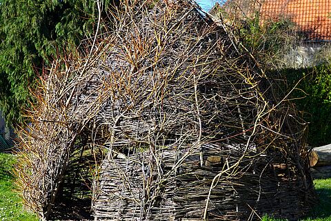 Cabane en branchages