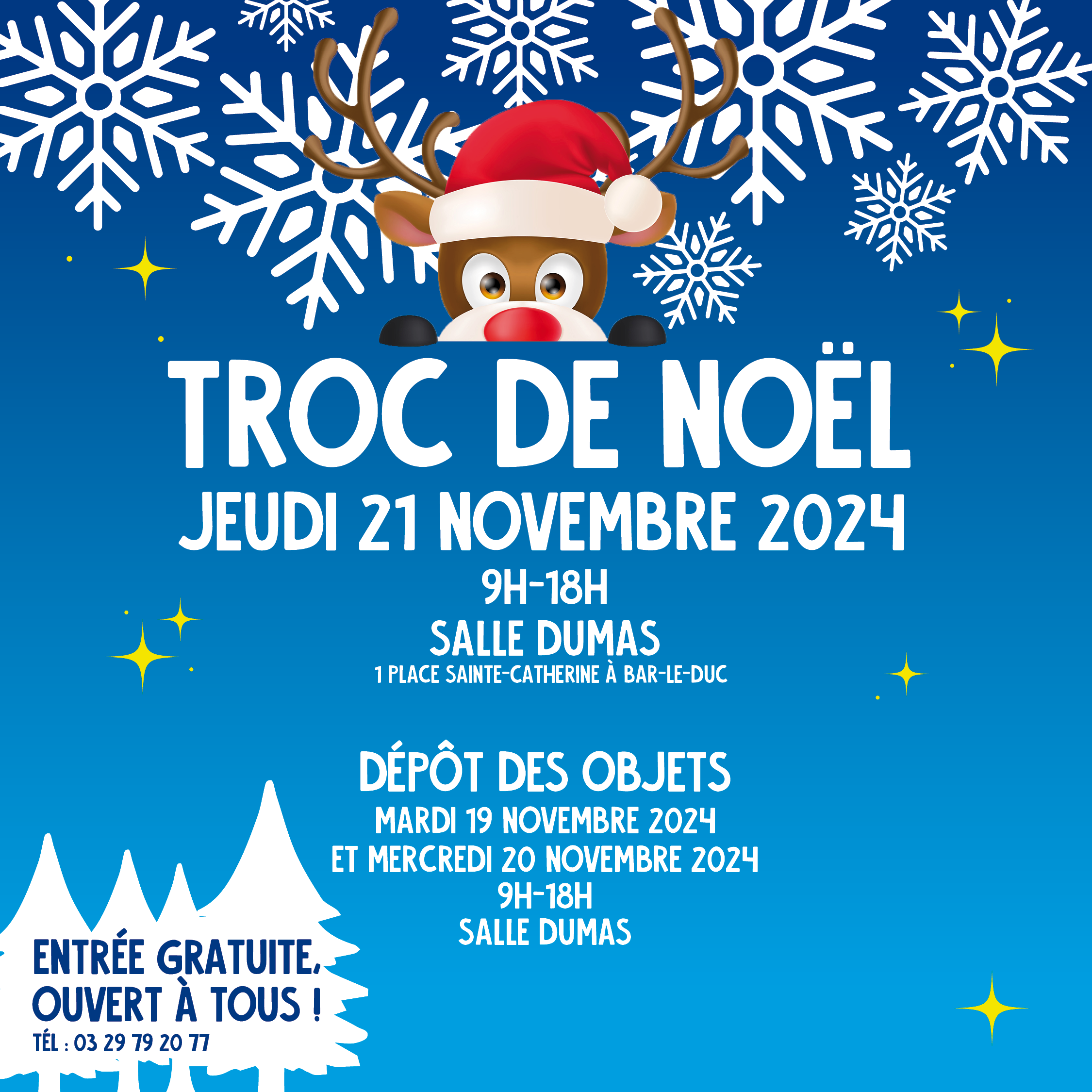 Troc de Noël à la MDS de Bar-le-Duc}